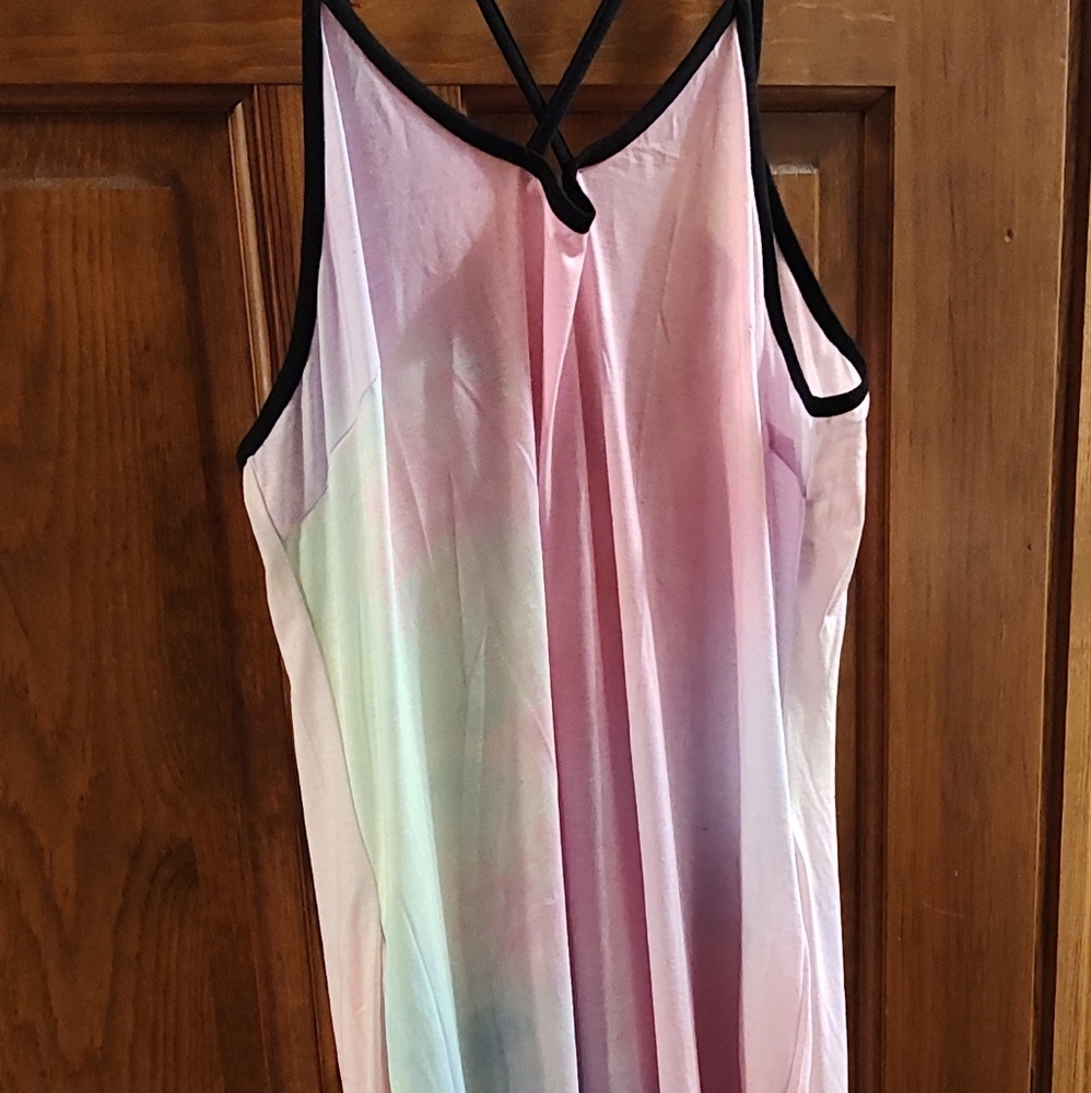Maxi dress with pockets